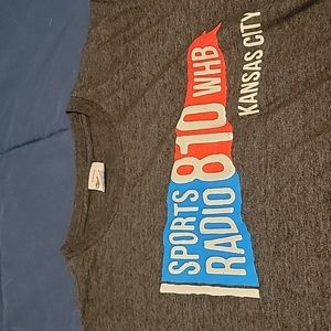 Charlie Hustle 810 sports radio KC M tee